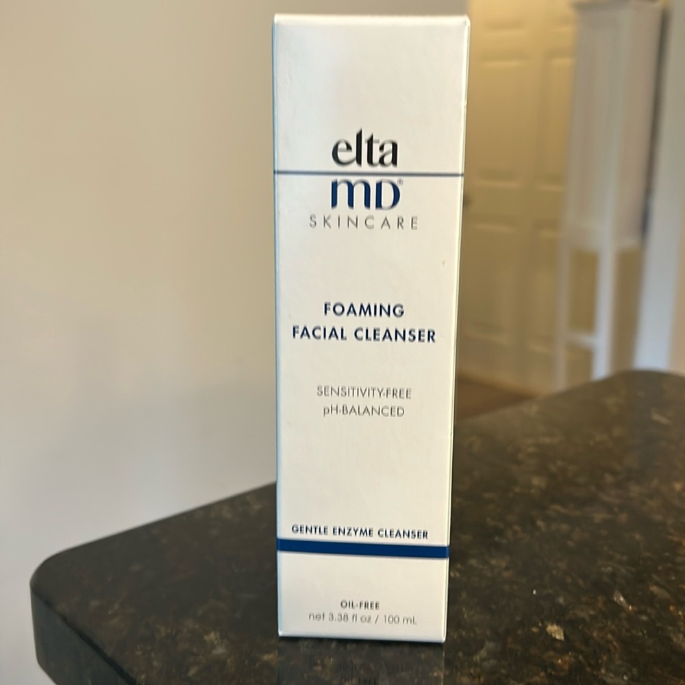 EltaMD Foaming Facial Cleanser 3.38oz/100ml Gentle Enzyme Cleanser NEW/SEALED!